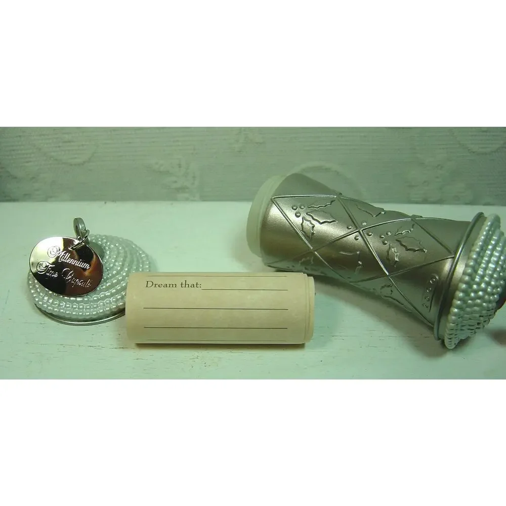 HALLMARK ORNAMENT-MILLENNIUM TIME CAPSULE-2000- WITH BOX
